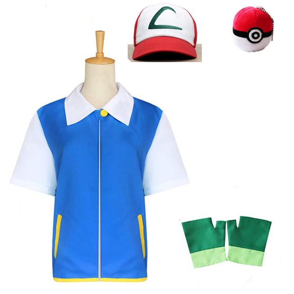 cosplay anime kids adults halloween ash ketchum cosplay costume clothes jacketgloveshatball cosplay anime costumes halloween gift 230327, Blue
cosplay anime kids adults halloween ash ketchum cosplay costume clothes jacketgloveshatball cosplay anime costumes halloween gift 230327, Blue