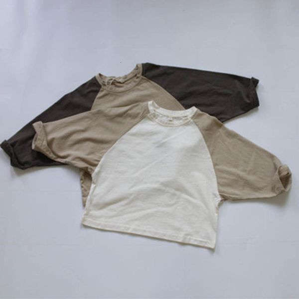 t-shirts kids pullover splicing cotton long sleeve t-shirt children clothing korean style spring autumn baby girls boys t-shirt 230327, Blue
t-shirts kids pullover splicing cotton long sleeve t-shirt children clothing korean style spring autumn baby girls boys t-shirt 230327, Blue