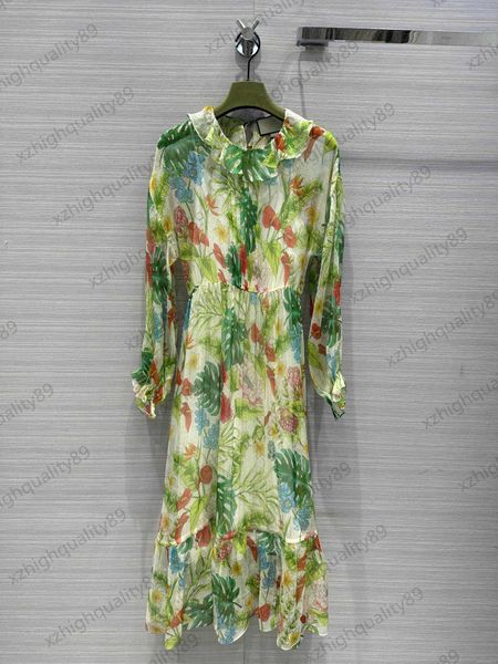 summer dress colorful floral print gold thread embroidery ruffled lapel dress profile horn long sleeve off-shoulder design maxiskit dresses, Black;gray
summer dress colorful floral print gold thread embroidery ruffled lapel dress profile horn long sleeve off-shoulder design maxiskit dresses, Black;gray