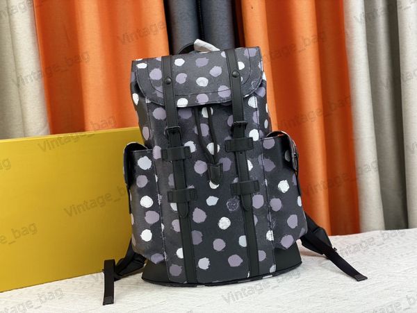 chriser mm backpack x yk knapsack monograms embossed canvas dots designer handle college bag adjustable shoulder straps school bags book bag
chriser mm backpack x yk knapsack monograms embossed canvas dots designer handle college bag adjustable shoulder straps school bags book bag