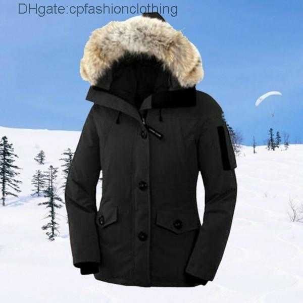 new canada women rossclair parka long hooded wolf fur fashion warm down jacket outdoor warm coat 23x36r, Black
new canada women rossclair parka long hooded wolf fur fashion warm down jacket outdoor warm coat 23x36r, Black