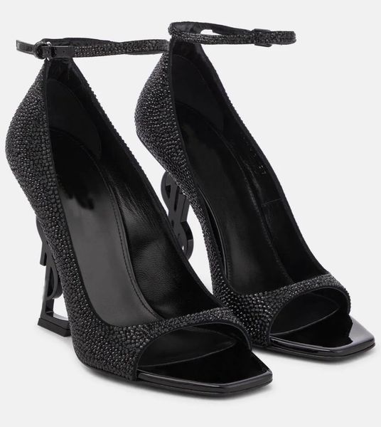 23s summer luxury brand opyum sandals shoes crystal-embellished ankle strappy high heels party dress wedding lady elegant walking eu35-43 wi, Black
23s summer luxury brand opyum sandals shoes crystal-embellished ankle strappy high heels party dress wedding lady elegant walking eu35-43 wi, Black