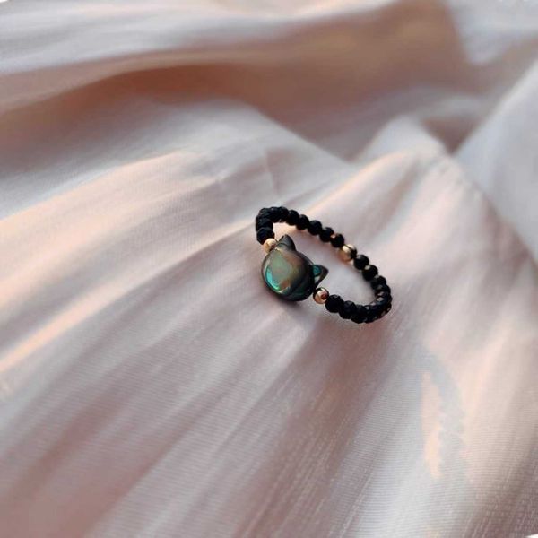 band rings qiluxy handmade natural shell black white cat rings for women korean fashion healing black crystal rings accessories jewelry g230, Silver
band rings qiluxy handmade natural shell black white cat rings for women korean fashion healing black crystal rings accessories jewelry g230, Silver