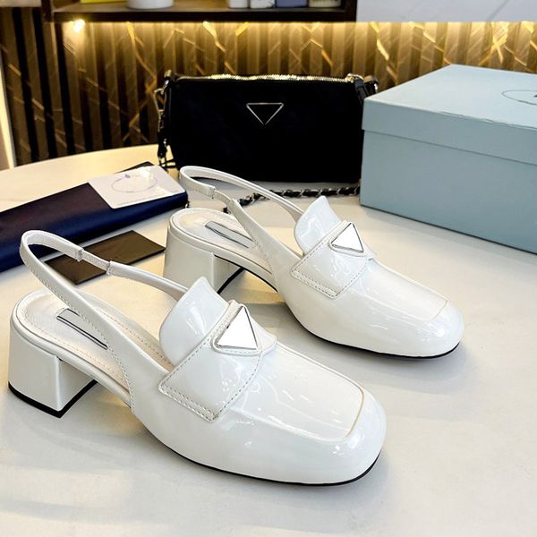classic womens sandals mary jane dress shoes chunky heel 5cm slippers round toes slides patent leather slingbacks ladies retro wedding shoe, Black
classic womens sandals mary jane dress shoes chunky heel 5cm slippers round toes slides patent leather slingbacks ladies retro wedding shoe, Black