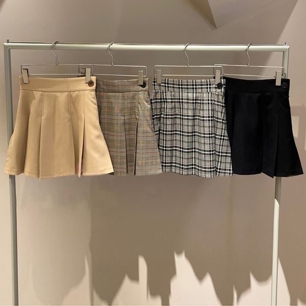 skirts kuzuwata solid color plaid high waist button a-line mini skirts early autumn faldas mujer moda pleated jupe culottes 230327, Black
skirts kuzuwata solid color plaid high waist button a-line mini skirts early autumn faldas mujer moda pleated jupe culottes 230327, Black