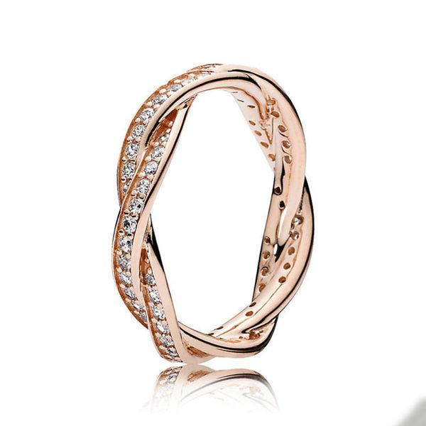 rose gold twisted lines ring for pandora authentic sterling silver wedding designer jewelry for women girlfriend gift cz diamond love rings, Slivery;golden
rose gold twisted lines ring for pandora authentic sterling silver wedding designer jewelry for women girlfriend gift cz diamond love rings, Slivery;golden