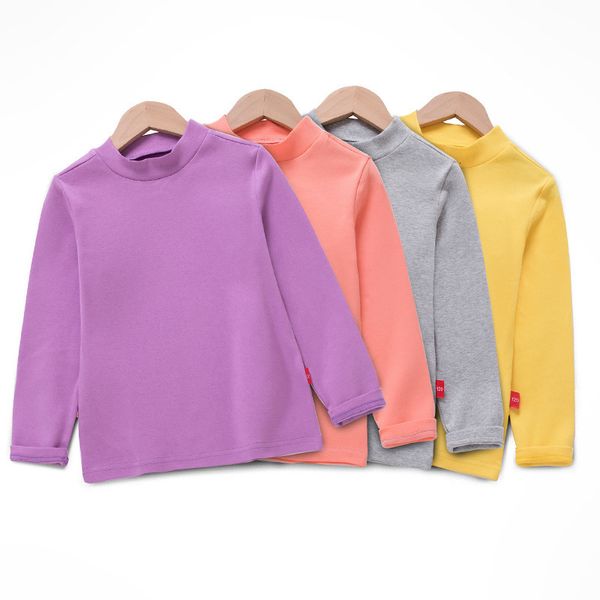 t-shirts autumn winter 100% cotton girls t-shirt long-sleeve baby kids turtleneck bottoming shirt for children clothes girl 2-10y 230327, Blue
t-shirts autumn winter 100% cotton girls t-shirt long-sleeve baby kids turtleneck bottoming shirt for children clothes girl 2-10y 230327, Blue
