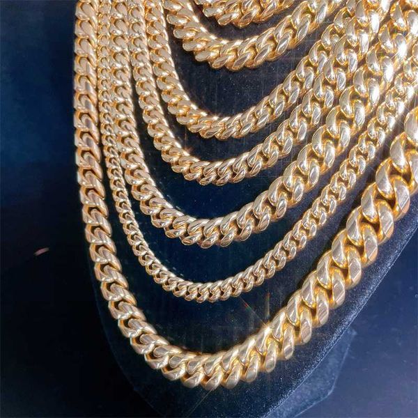 super sleek solid stainless steel 14k pvd plated for men 12/14mm width 18-30 inches cuban link chain necklace, Silver
super sleek solid stainless steel 14k pvd plated for men 12/14mm width 18-30 inches cuban link chain necklace, Silver