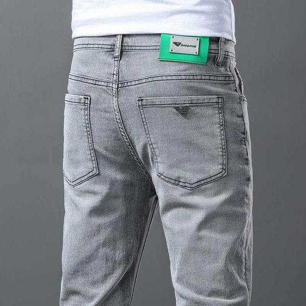 grey jeans smoke men's spring/summer 2023 thin stretch light luxury high end slim fit small leg pants wear, Blue
grey jeans smoke men's spring/summer 2023 thin stretch light luxury high end slim fit small leg pants wear, Blue