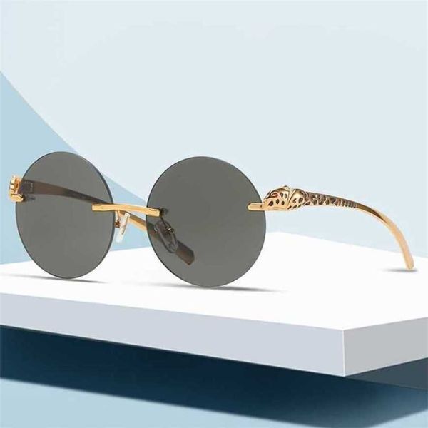 luxury designer sunglasses 20% off rimless round head paint legs personalized fashion glasses, White;black
luxury designer sunglasses 20% off rimless round head paint legs personalized fashion glasses, White;black