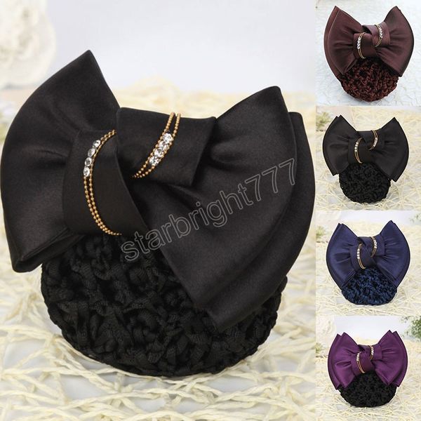 bowknot hair ribbon bun cover satin net bank l stewardess fashion hair pins polyester headbands for women solid barrettes, Slivery;white
bowknot hair ribbon bun cover satin net bank l stewardess fashion hair pins polyester headbands for women solid barrettes, Slivery;white