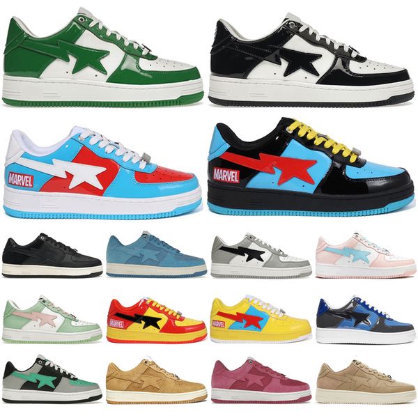 designer running shoes for men women bapesta outdoor sneakers low black white blue camo green suede pastel pink nostalgic burgundy grey mens
designer running shoes for men women bapesta outdoor sneakers low black white blue camo green suede pastel pink nostalgic burgundy grey mens
