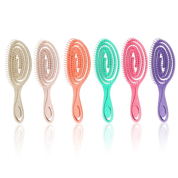 hollow out hair brush scalp massage combs wheat straw hair styling detangler fast blow drying tool wet dry curly hair 315, Silver
hollow out hair brush scalp massage combs wheat straw hair styling detangler fast blow drying tool wet dry curly hair 315, Silver
