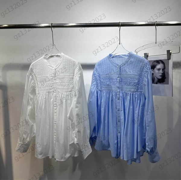 womens blouses front striped pleated trim button open v-neck shirts french girly style fashion designer casual comfortable blouses 2 colors, White
womens blouses front striped pleated trim button open v-neck shirts french girly style fashion designer casual comfortable blouses 2 colors, White