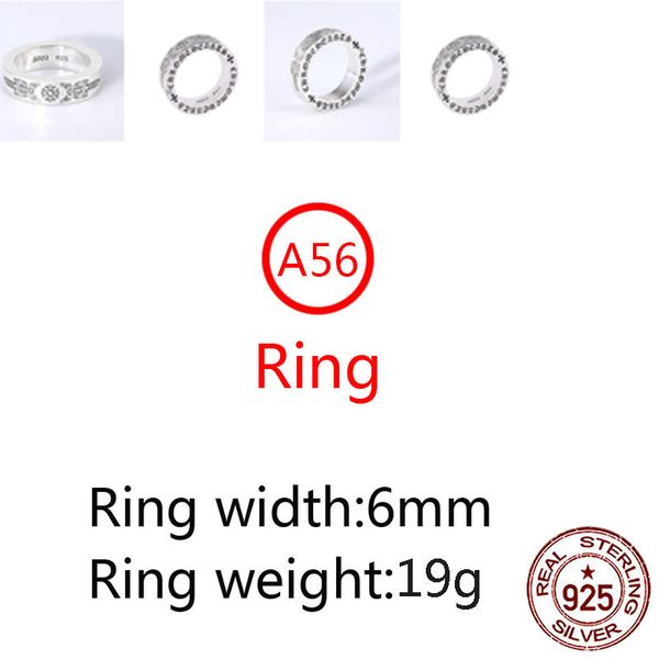 a56 s925 sterling silver ring fashion retro personality cross flower sacred sword letter net red versatile punk style jewelry gift for lover
a56 s925 sterling silver ring fashion retro personality cross flower sacred sword letter net red versatile punk style jewelry gift for lover