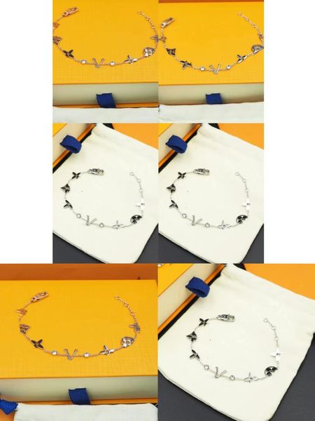 classic flower designers bracelet women titanium steel diamond cuff chain charm bracelets fashion gift, Golden;silver
classic flower designers bracelet women titanium steel diamond cuff chain charm bracelets fashion gift, Golden;silver