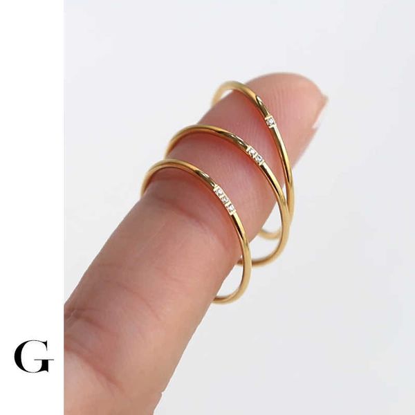 band rings ghidbk tiny titanium steel non tarnish mulit sizes thin rings for women minimalist cubic zirconia stackable dainty finger ring g2, Silver
band rings ghidbk tiny titanium steel non tarnish mulit sizes thin rings for women minimalist cubic zirconia stackable dainty finger ring g2, Silver