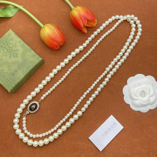 classic flower necklace women designer jewelry golden chain necklace for womens luxury letters jewelrys with pearl necklaces party 2204095wu, Silver
classic flower necklace women designer jewelry golden chain necklace for womens luxury letters jewelrys with pearl necklaces party 2204095wu, Silver