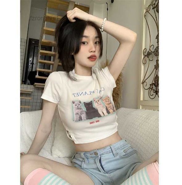 women's t-shirt cat print slim fit white short sleeve women 2023 summer sweet spicy open umbilical student bottom fashion cllr
women's t-shirt cat print slim fit white short sleeve women 2023 summer sweet spicy open umbilical student bottom fashion cllr