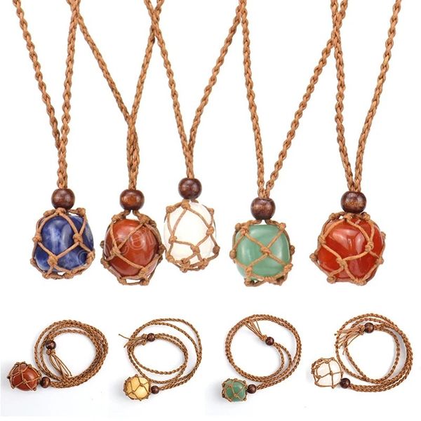 irregular natural stone pendant necklaces women men crystal stone necklace hand-weaving rope necklace fashion jewelry gifts, Silver
irregular natural stone pendant necklaces women men crystal stone necklace hand-weaving rope necklace fashion jewelry gifts, Silver
