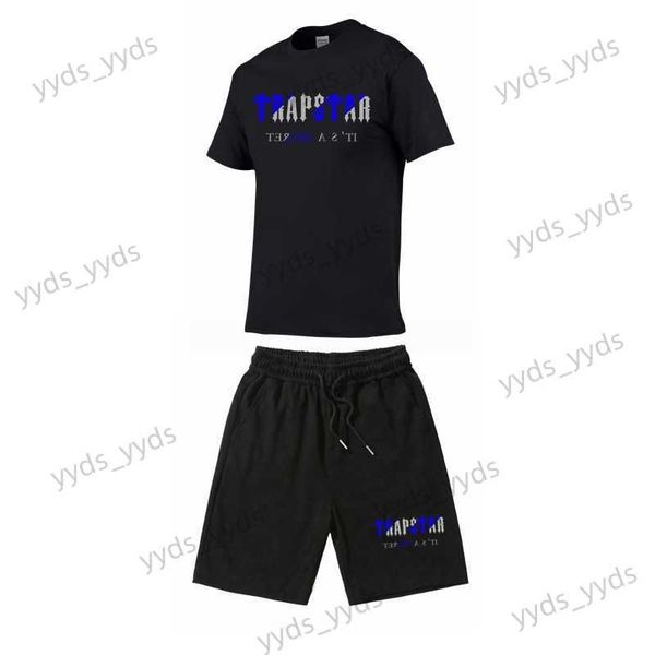 men's tracksuits summer t-shirt shorts set trapstar letter printed cotton short sleeve 2pc casual men's set t230327, Gray
men's tracksuits summer t-shirt shorts set trapstar letter printed cotton short sleeve 2pc casual men's set t230327, Gray