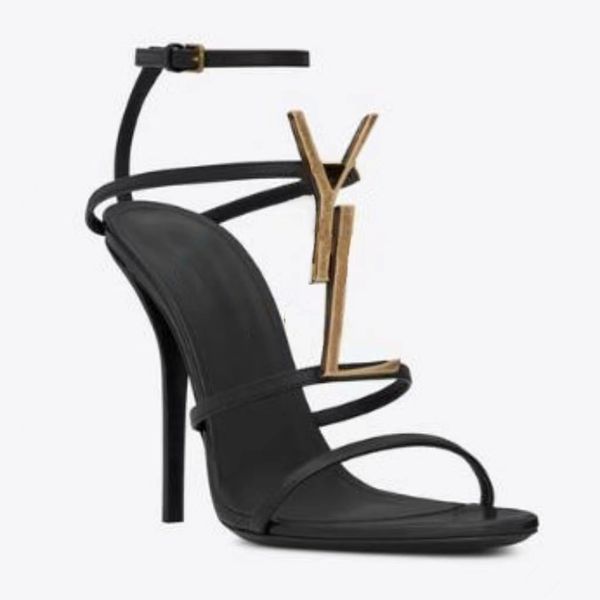high heels shoes woman designer summer new one word with open toe sandals real leather platform, Black
high heels shoes woman designer summer new one word with open toe sandals real leather platform, Black