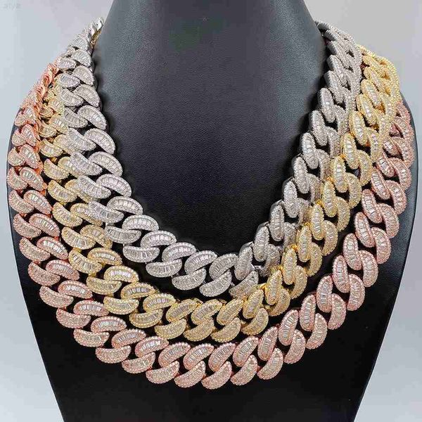 bussdown hip hop crazy heavy 20mm iced mens miami cuban link chain baguette moissanite necklace, Silver
bussdown hip hop crazy heavy 20mm iced mens miami cuban link chain baguette moissanite necklace, Silver