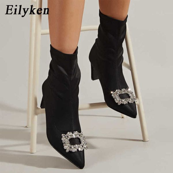 boots eilyken winter fashion women ankle boots pointed toe elastic heels female casual cozy socks booties shoes zapatillas mujer 221123, Black
boots eilyken winter fashion women ankle boots pointed toe elastic heels female casual cozy socks booties shoes zapatillas mujer 221123, Black