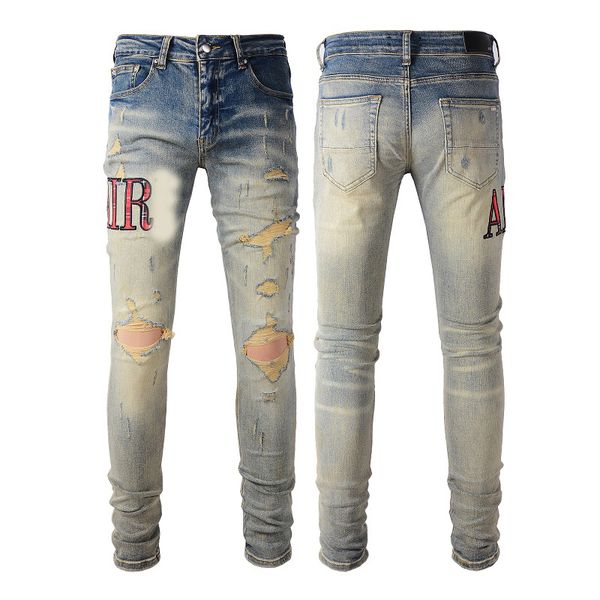 men's distressed ripped skinny jeans mens jeans slim motorcycle moto biker causal mens denim pants hip hop men jean28-40, Blue
men's distressed ripped skinny jeans mens jeans slim motorcycle moto biker causal mens denim pants hip hop men jean28-40, Blue