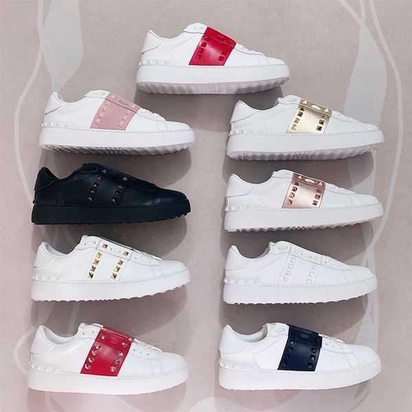 high-end quality luxury sneakers leather casual trend men's and women's shoes riveted thick sole comfortable lace-up board shoes 2
high-end quality luxury sneakers leather casual trend men's and women's shoes riveted thick sole comfortable lace-up board shoes 2