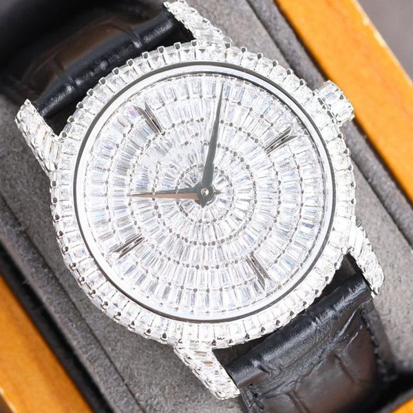 0 0 diamond mens automatic watches 40mm dial silver color 9015 movement sapphire 316l fine steel man wristwatch, Slivery;brown
0 0 diamond mens automatic watches 40mm dial silver color 9015 movement sapphire 316l fine steel man wristwatch, Slivery;brown