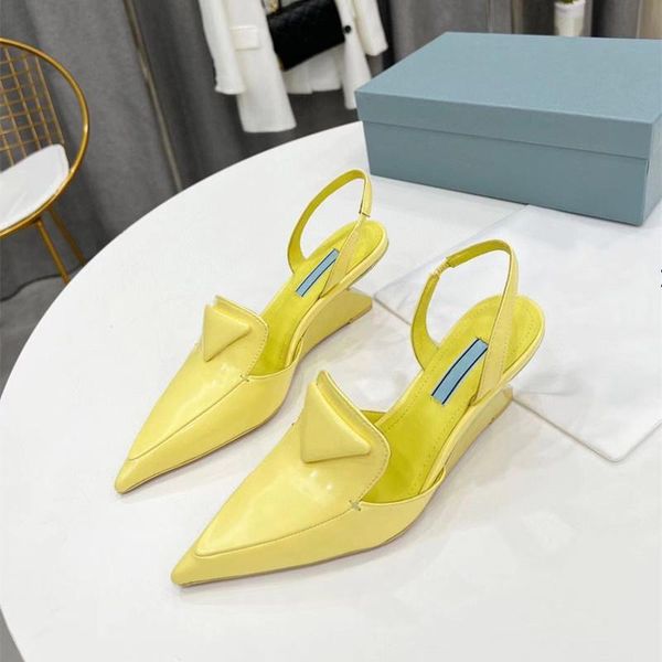 designer sandals women wedges shoe pointed toe high heels sandal wedding dress shoes summer spring lady walking pumps with box, Black
designer sandals women wedges shoe pointed toe high heels sandal wedding dress shoes summer spring lady walking pumps with box, Black