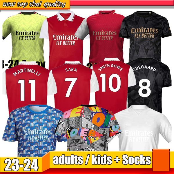 23/24 tierney soccer jerseys g.jesus gunners smith rowe pepe love saka fans player version thomas martinelli odegaard sambi maillots de foot, Black;yellow
23/24 tierney soccer jerseys g.jesus gunners smith rowe pepe love saka fans player version thomas martinelli odegaard sambi maillots de foot, Black;yellow