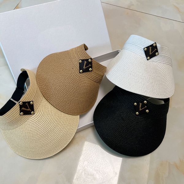 4color letter brand designer visors hats women men pu leather summer luxurys caps visor thickend trucker hat summer outdoor, Blue;gray
4color letter brand designer visors hats women men pu leather summer luxurys caps visor thickend trucker hat summer outdoor, Blue;gray