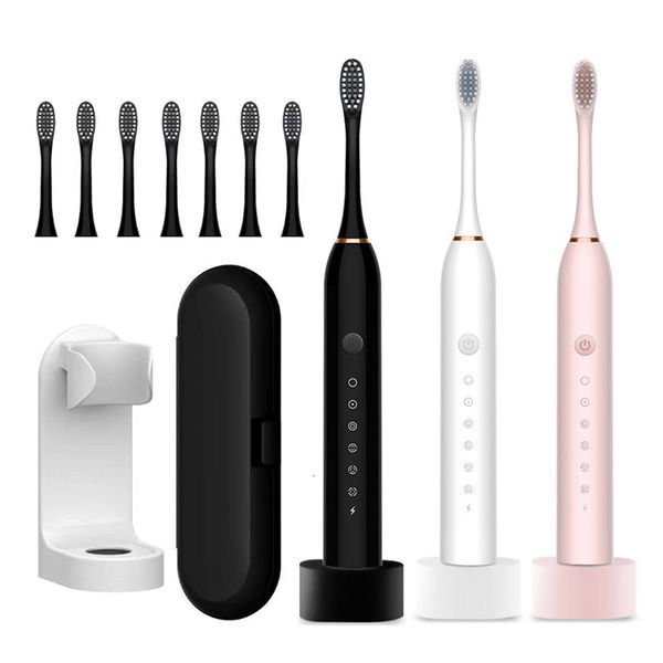 toothbrush est ultrasonic electric toothbrush rechargeable usb with base 6 mode adults sonic toothbrush ipx7waterproof travel box holder 230
toothbrush est ultrasonic electric toothbrush rechargeable usb with base 6 mode adults sonic toothbrush ipx7waterproof travel box holder 230