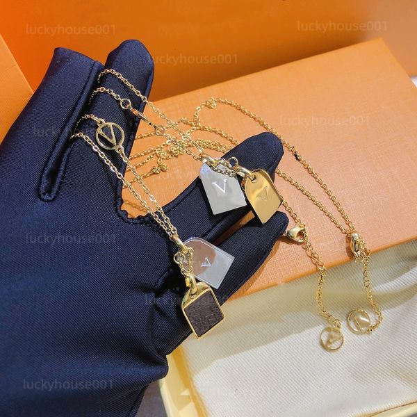 luxury charm designer 18k gold plated necklace womens stainless steel pendant neck jewelry valentines day gift womens wedding accessories x3, Silver
luxury charm designer 18k gold plated necklace womens stainless steel pendant neck jewelry valentines day gift womens wedding accessories x3, Silver