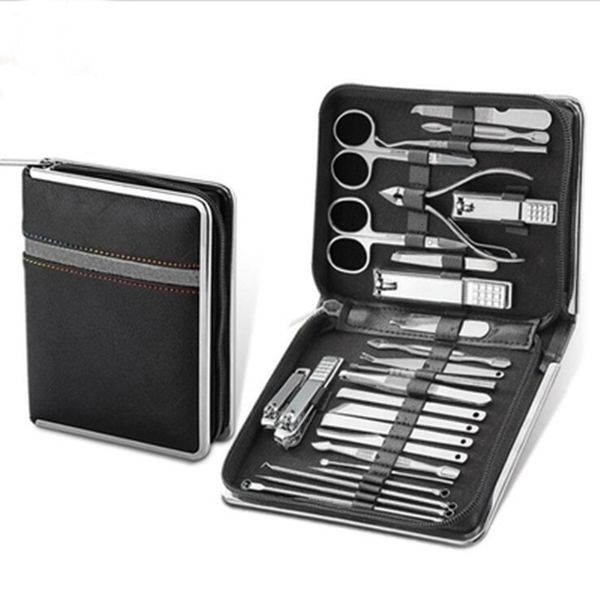 nail manicure set 11-26 pcs professional stainless steel nail clippers manicure set cutter scissor cuticle nipper nail tools set travel case
nail manicure set 11-26 pcs professional stainless steel nail clippers manicure set cutter scissor cuticle nipper nail tools set travel case
