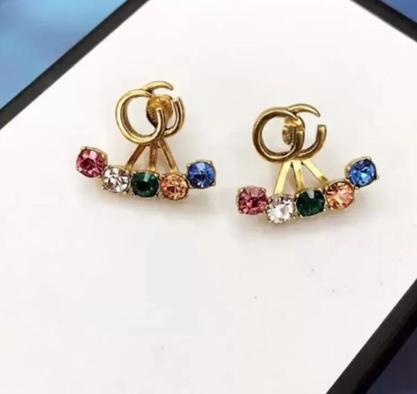 fashion diamonds earrings retro womens designer charm earring jewelry letters ear studs ladies classic women earrings, Golden
fashion diamonds earrings retro womens designer charm earring jewelry letters ear studs ladies classic women earrings, Golden