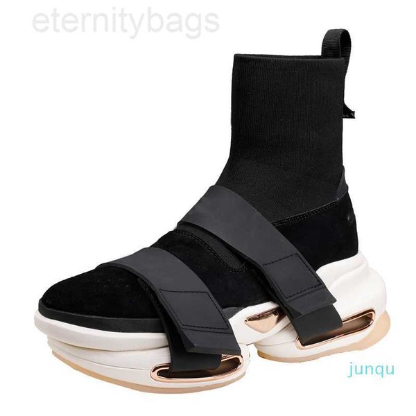 2021 autumn winter elastic designer socks boots letters women's thick soled raised leather high sneakers large 35-44 belt box, Black
2021 autumn winter elastic designer socks boots letters women's thick soled raised leather high sneakers large 35-44 belt box, Black