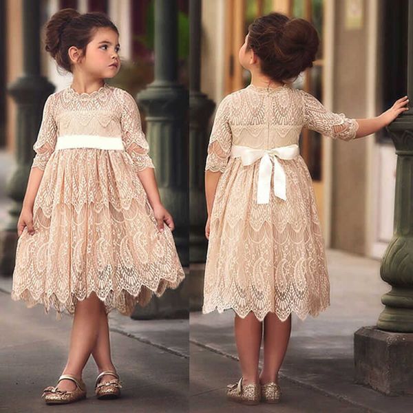 girl's dresses xmas toddler kids baby girl flower lace crochet tutu dress princess vestidos long sleeve formal party pageant wedding dr, Red;yellow
girl's dresses xmas toddler kids baby girl flower lace crochet tutu dress princess vestidos long sleeve formal party pageant wedding dr, Red;yellow