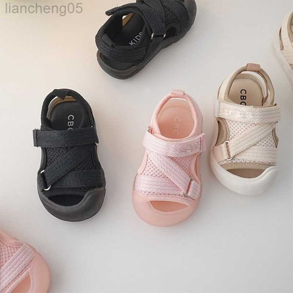 sandals summer baby sandals fashion cross webbing soft children shoes cool boys girls beach sandals head wrapped toddler shoes w0327, Black;red
sandals summer baby sandals fashion cross webbing soft children shoes cool boys girls beach sandals head wrapped toddler shoes w0327, Black;red