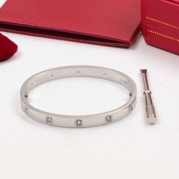 designer bracelet carti luxury rose gold inlaid diamond screwdriver bracelet ins style colorless titanium steel couple wedding jewelry, Black
designer bracelet carti luxury rose gold inlaid diamond screwdriver bracelet ins style colorless titanium steel couple wedding jewelry, Black