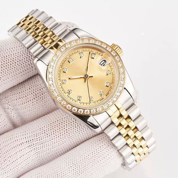 2023 seller women's watch 28mm 31mm 36mm men watches 40mm movement stainless steel woman movement silver gold diamond bezel lady ladies, Slivery;brown
2023 seller women's watch 28mm 31mm 36mm men watches 40mm movement stainless steel woman movement silver gold diamond bezel lady ladies, Slivery;brown