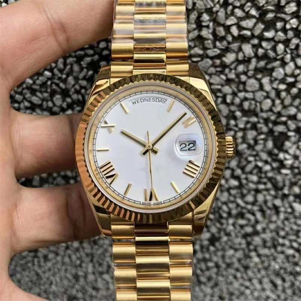 men's watch day 40mm date automatic watches stainless steel strap waterproof men wristwatch with boxwith logo
men's watch day 40mm date automatic watches stainless steel strap waterproof men wristwatch with boxwith logo