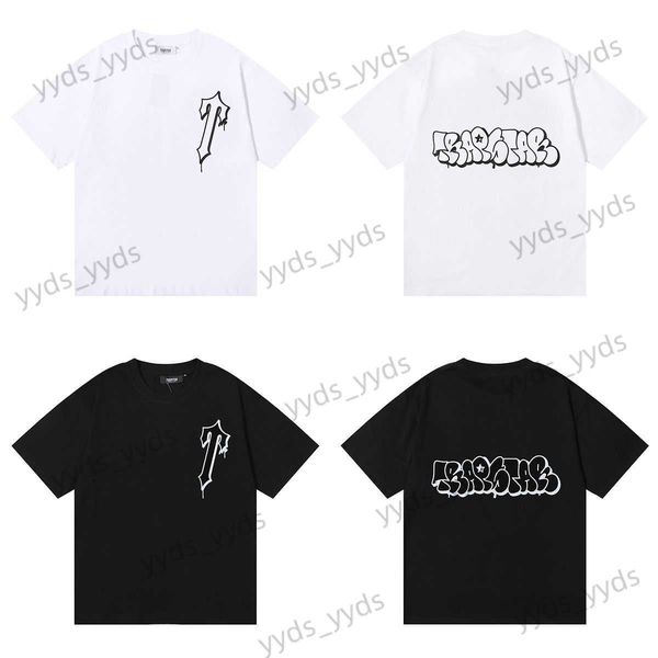 men's t-shirts small trapstar irregular letter printing cotton double yarn loose short sleeve t-shirt for men and women t230327, White;black
men's t-shirts small trapstar irregular letter printing cotton double yarn loose short sleeve t-shirt for men and women t230327, White;black