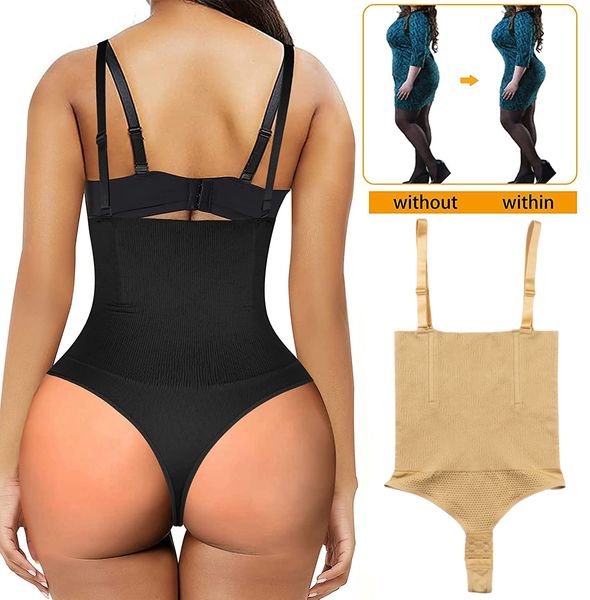 womens shapers body shapewear thong waist trainer corset open bust shaper seamless invisible suit slimming belly underwear faja 230327, Black;white
womens shapers body shapewear thong waist trainer corset open bust shaper seamless invisible suit slimming belly underwear faja 230327, Black;white