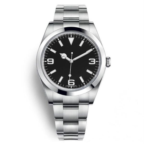 luxury sport mens wrist watch explorer i stainless steel black arabic index 39mm 3 6 9 new lume dial oyster bracelet 214270 - bran271u, Slivery;brown
luxury sport mens wrist watch explorer i stainless steel black arabic index 39mm 3 6 9 new lume dial oyster bracelet 214270 - bran271u, Slivery;brown