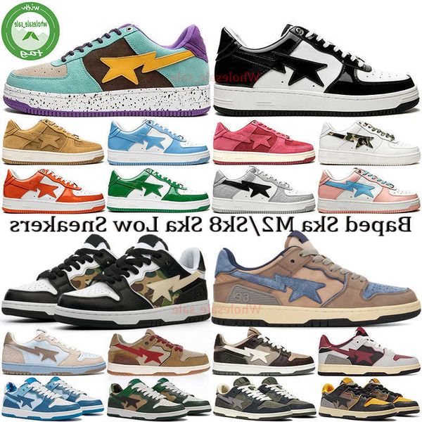 designer baped casual shoes sk8 sta mens womens low sneakers bapesta og platform m2 black brown beige abc camo pink camouflage grey sports t
designer baped casual shoes sk8 sta mens womens low sneakers bapesta og platform m2 black brown beige abc camo pink camouflage grey sports t