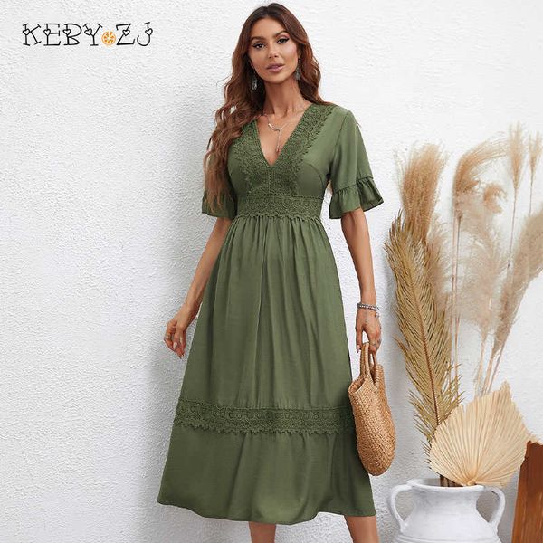 casual dresses fashion deep v summer urban short sleeve solid color female viscose vestido elegant party long 230316, Black;gray
casual dresses fashion deep v summer urban short sleeve solid color female viscose vestido elegant party long 230316, Black;gray
