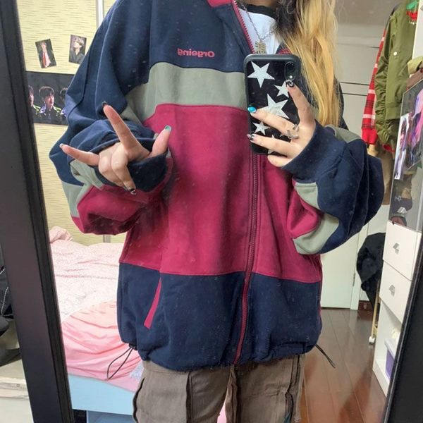 womens hoodies sweatshirts houzhou vintage fleeve zip up y2k streetwear women striped oversized aesthetic retro sweatshirt female harajuku f, Black
womens hoodies sweatshirts houzhou vintage fleeve zip up y2k streetwear women striped oversized aesthetic retro sweatshirt female harajuku f, Black